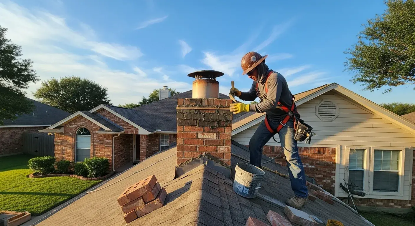 Frequent Chimney Problems Seen in Katy Homes Throughout the Year